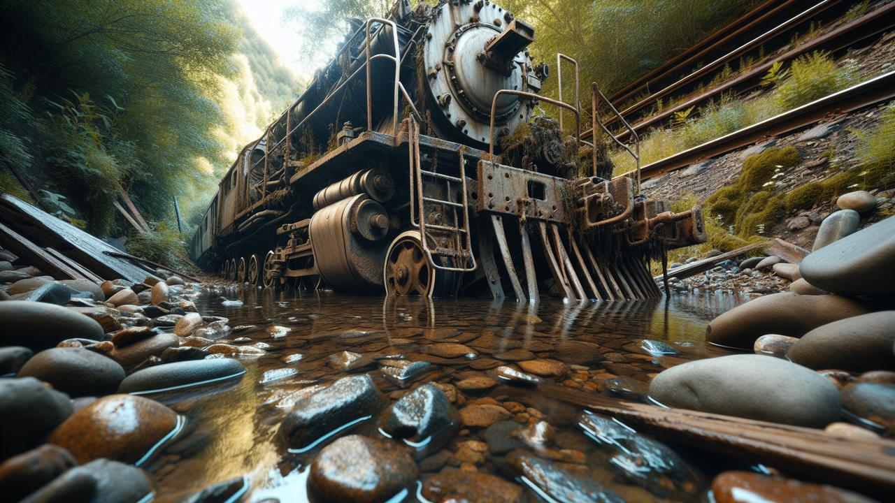 Фотограф NYT нашёл фрагмент шасси Iryo после катастрофы в Адамусе