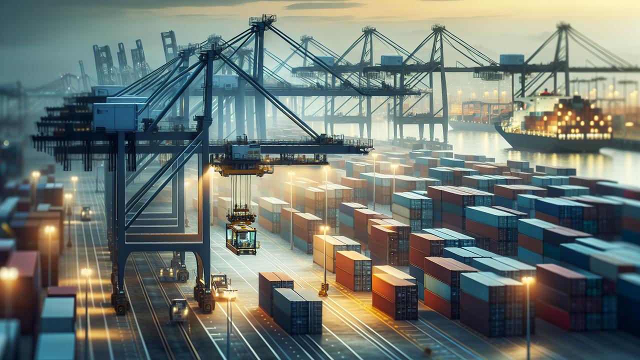Иллюстрация к статье: Smart Port и управление в реальном времени