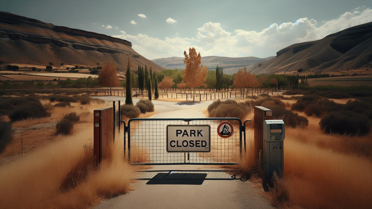 Иллюстрация к статье: Закрытие парков и экологических зон