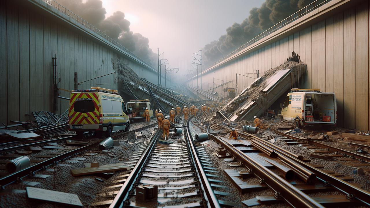 Машинист погиб при столкновении поезда Rodalies со стеной под Барселоной