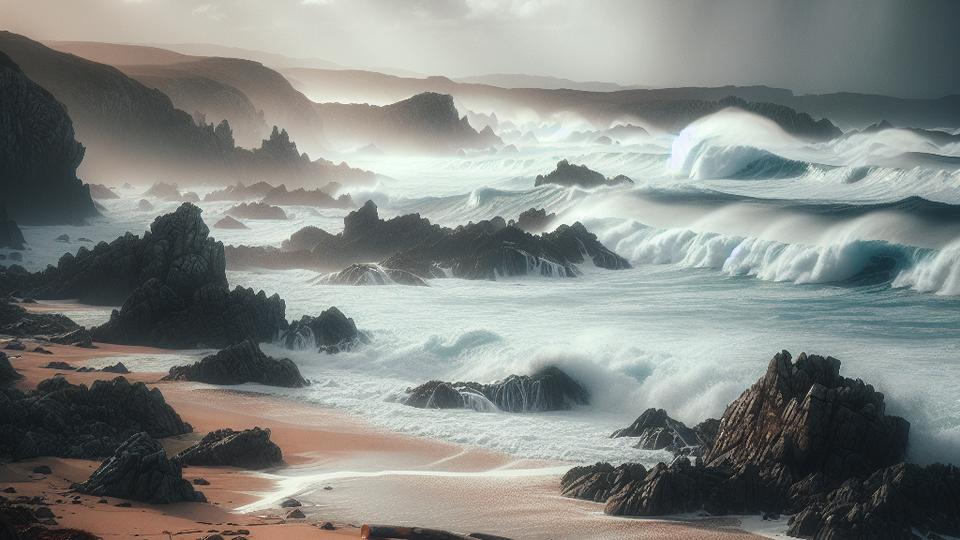 Иллюстрация к статье: Риск лавин, высокие волны и сильные дожди