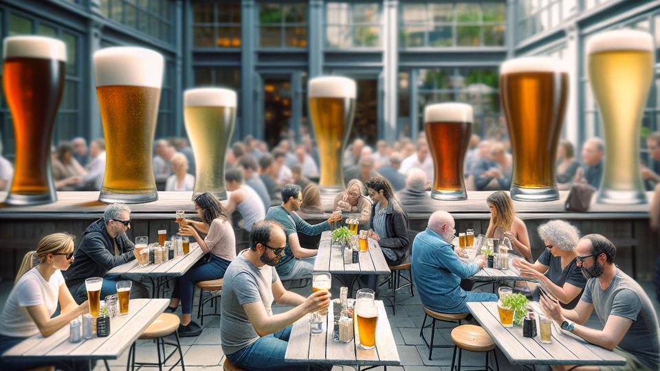 Формат пива caña постепенно исчезает из баров Испании