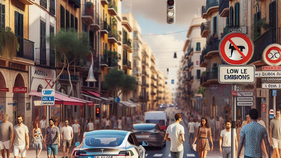 Немецкие туристы оспаривают штрафы за въезд в зону низких выбросов Пальмы