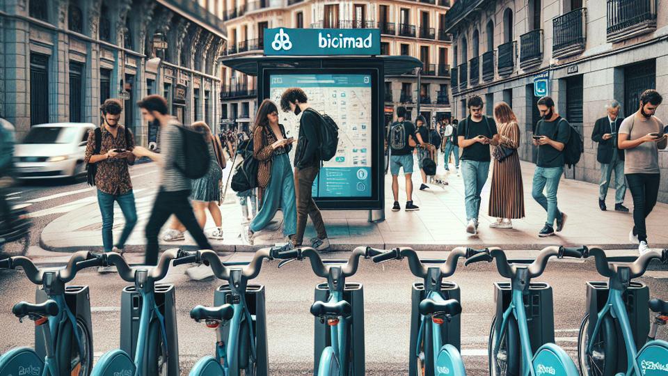 Иллюстрация к статье: Показатели Bicimad в 2025 году и структура пользователей