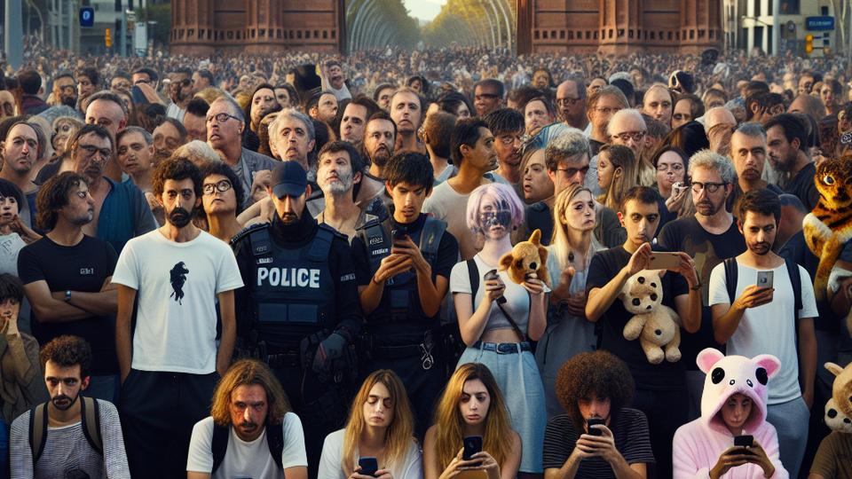 Вирусная «встреча therian» в Барселоне закончилась беспорядками и задержаниями