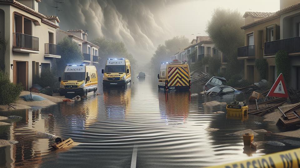 Иллюстрация к статье: Эвакуации в Андалусии и Экстремадуре