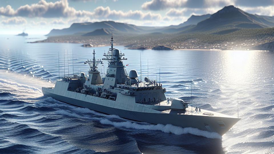 Иллюстрация к статье: Фрегат вошёл в группу авианосца «Шарль де Голль»