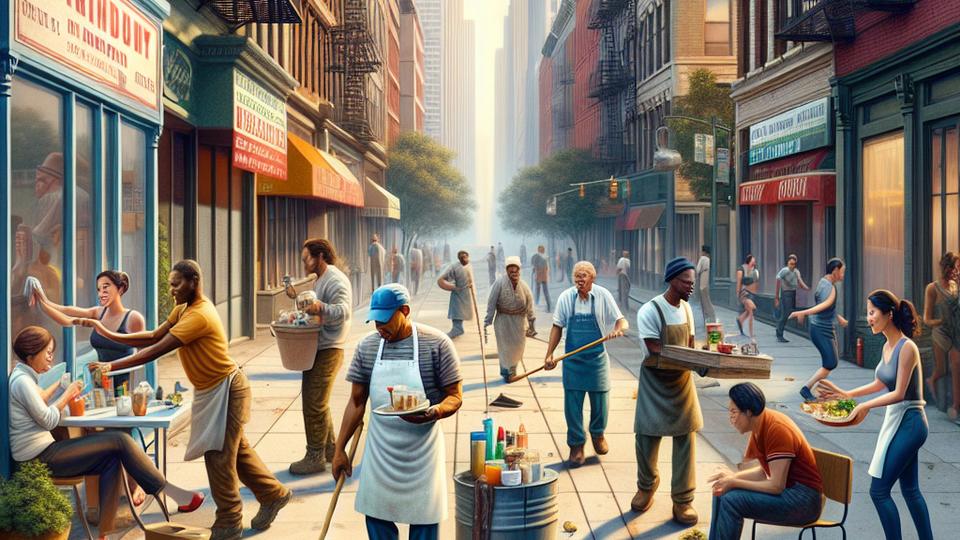 Иллюстрация к статье: Гендерные и отраслевые различия на рынке труда