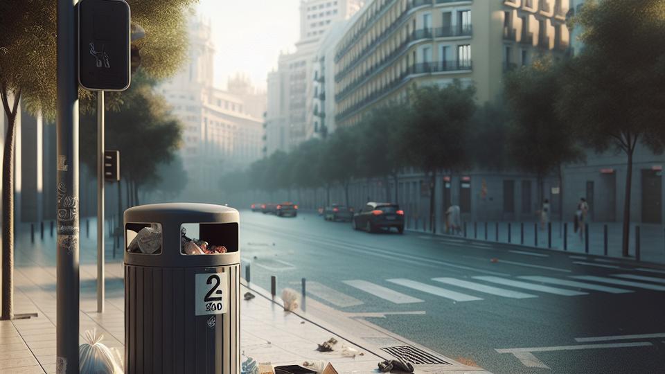 Секретные патрули в Мадриде выписали более 110 штрафов за мусор