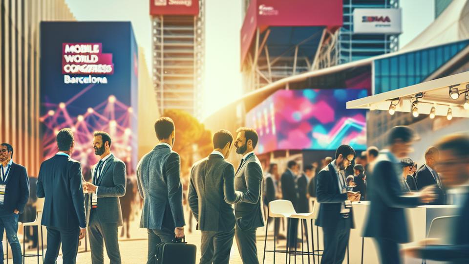 Иллюстрация к статье: Экспоненты MWC и блок «Новые рубежи» с участием SpaceX