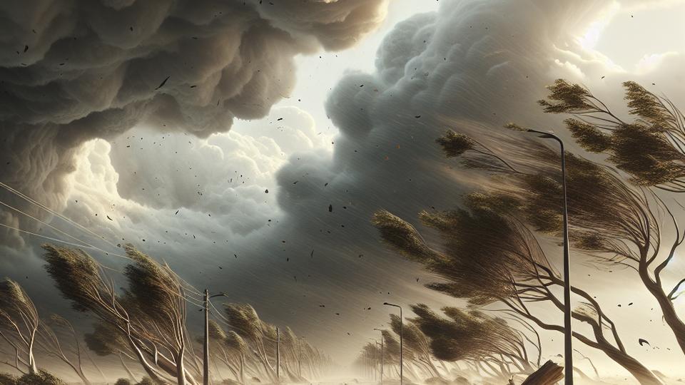 AEMET объявило красный уровень тревоги из-за ветра в Кастельоне