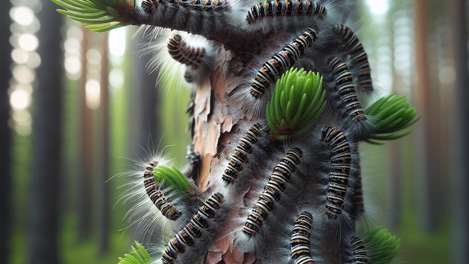 Иллюстрация к статье: Ветеринары описали симптомы после контакта
Гусеница узнаваема по процесссионному передвижению и выделяет тысячи жалящих волосков с сильным раздражающим действием. Даже кратковременный контакт с мордой или языком животного может за несколько минут вызвать сильное воспаление и привести к некрозу тканей без немедленного вмешательства. Врачи отмечают интенсивное слюнотечение, отек губ и языка, острую боль, затрудненное дыхание, повреждения глаз и тяжелые кожные реакции.