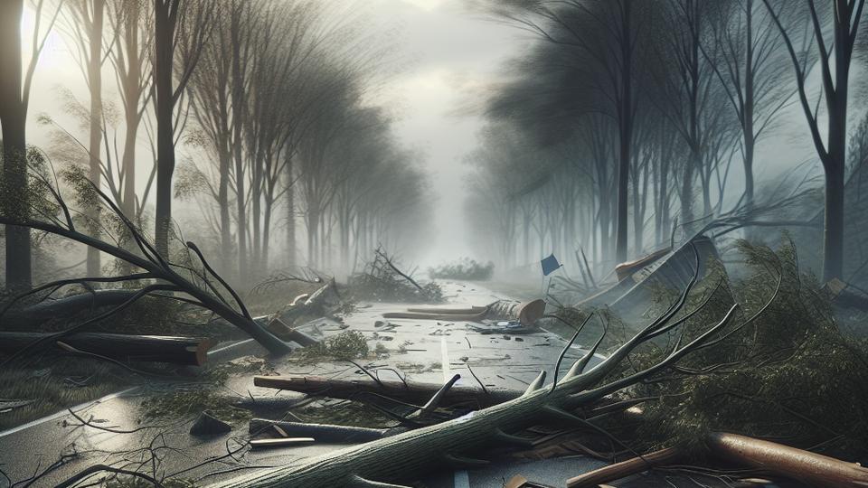 Буря Нилс вызвала разрушения и сотни инцидентов в Каталонии и на Балеарах