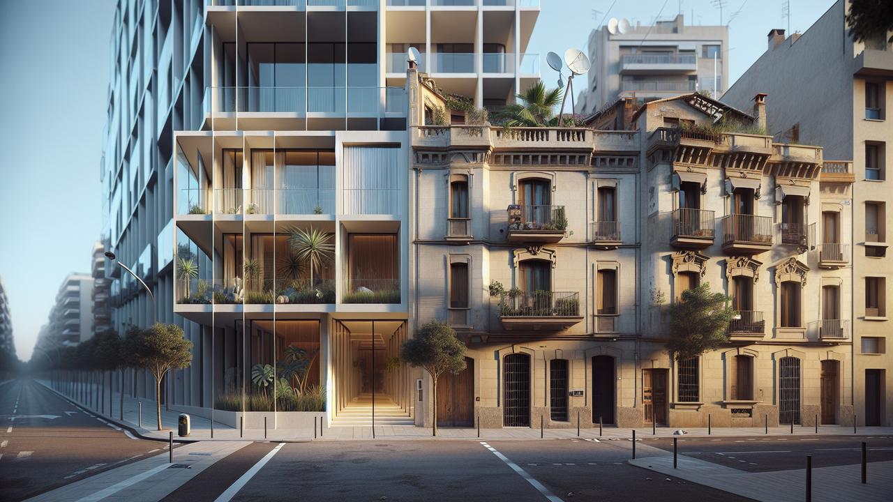 Невидимая граница доходов и жилья на юго‑западе Барселоны