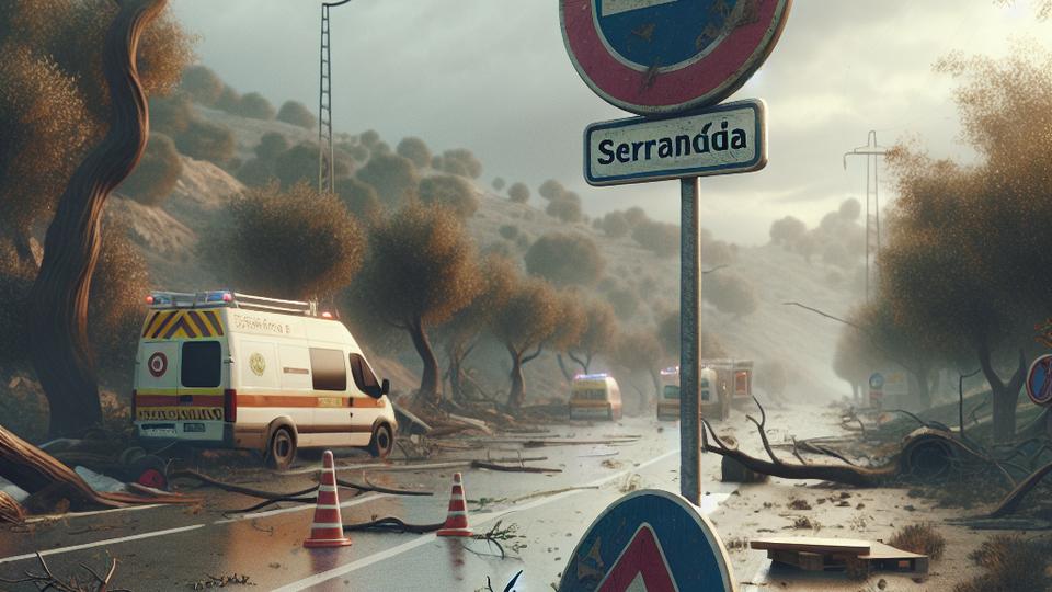 Иллюстрация к статье: Оползни и перекрытые трассы
Основные усилия сейчас направлены на восстановление проезда по ключевым дорогам. Трасса, соединяющая Ронду и Севилью (столица автономии Андалусия), остается полностью закрытой с вчерашнего дня после оползня на 22‑м километре в районе Эль‑Ондон (местность в горах).