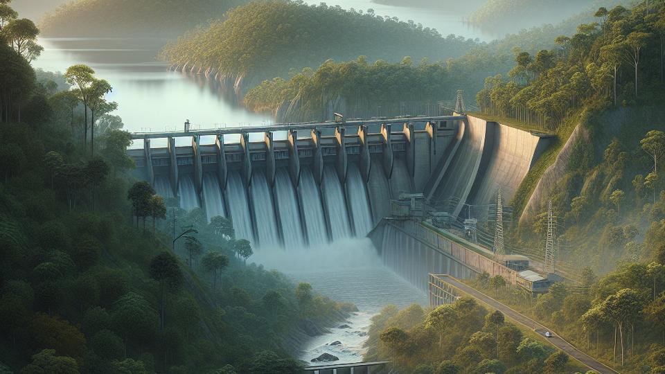 Иллюстрация к статье: Доля ГЭС выросла с конца января почти до 30 %