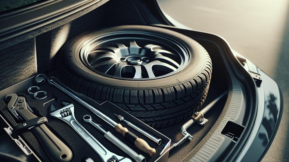 Иллюстрация к статье: Производители заменили полноразмерную запаску «докатками» и ремкомплектами