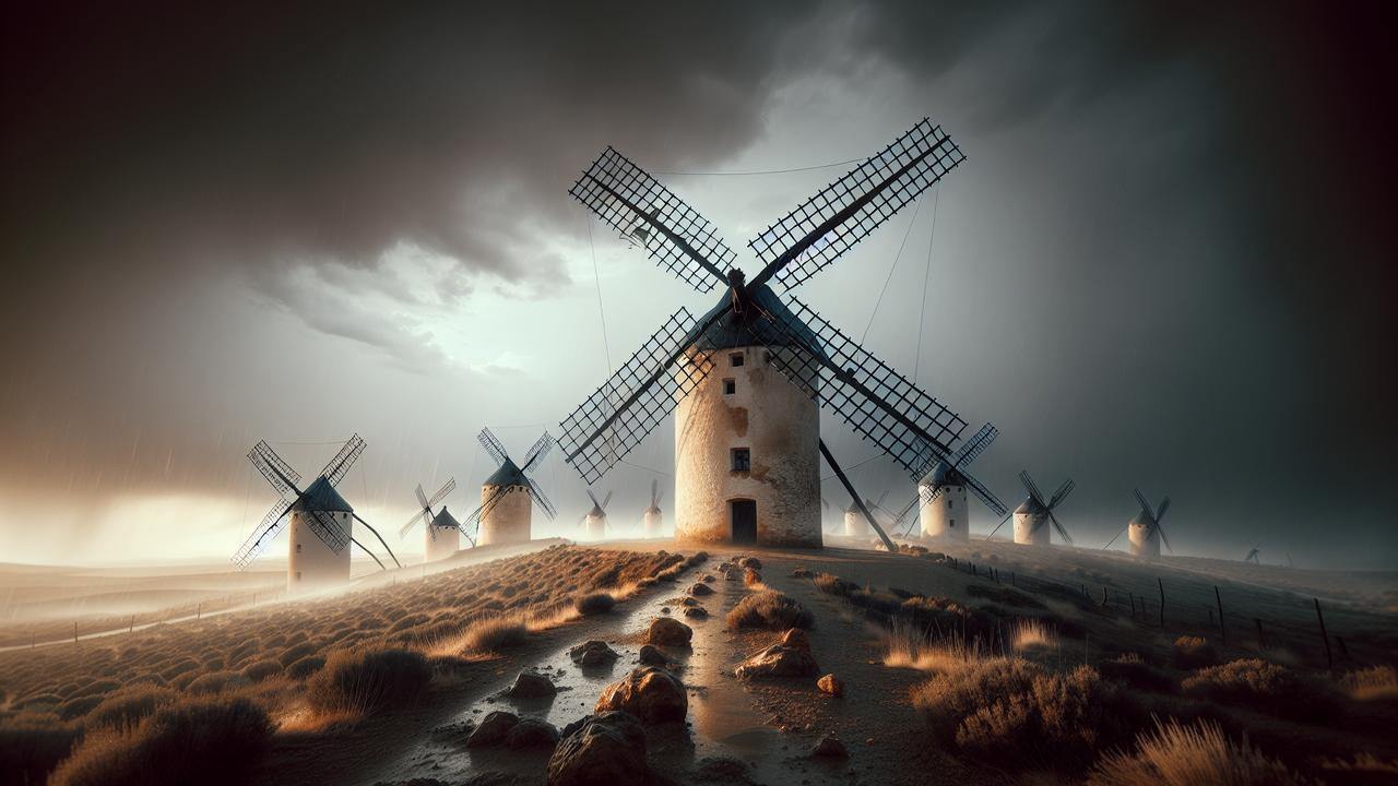 Иллюстрация к статье: Повреждения мельниц Консуэгры