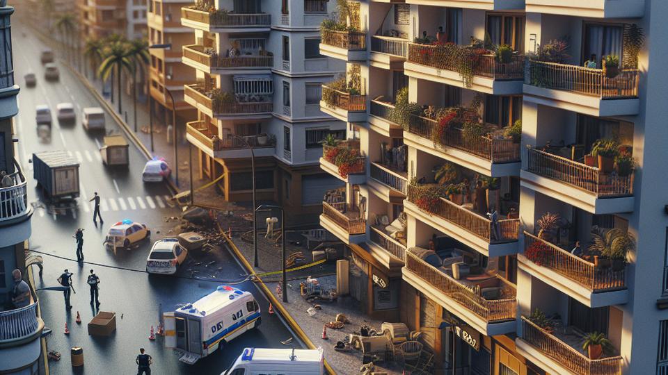 Иллюстрация к статье: Один прохожий пострадал, улицу перекрыли превентивно