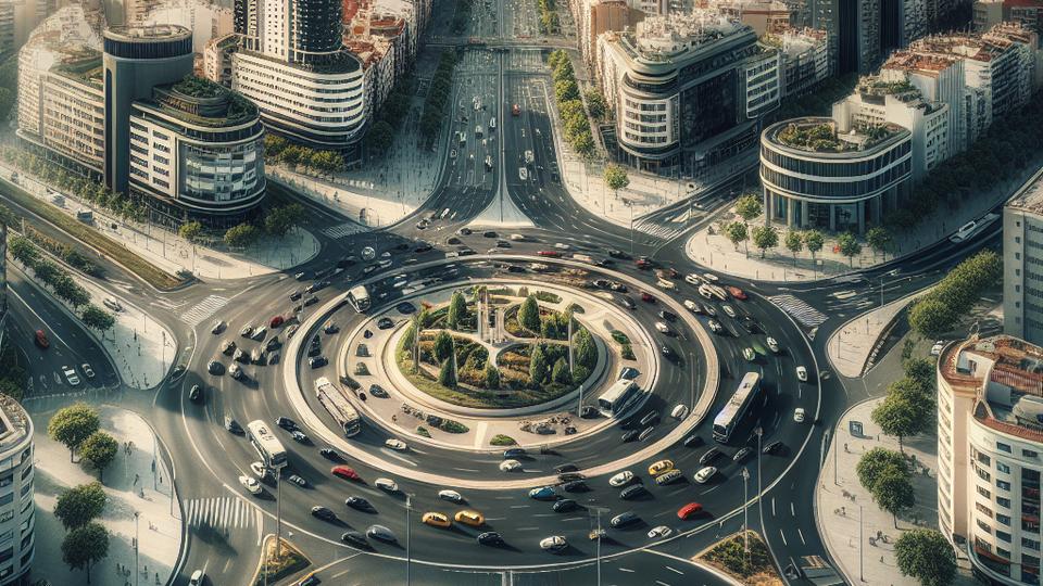 Иллюстрация к статье: Урбанизация в Мадриде привела к распространению развязок