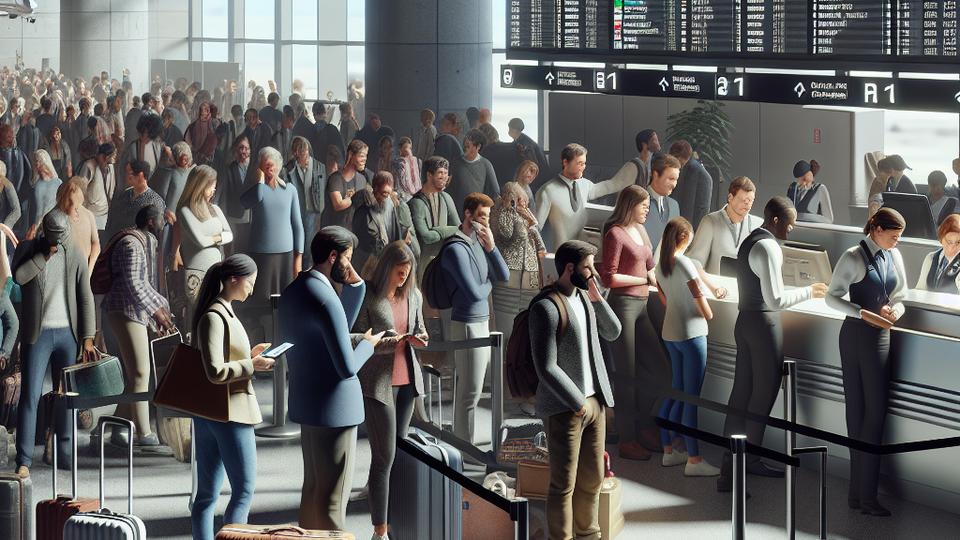 Забастовка Lufthansa привела к отмене 800 рейсов в Германии