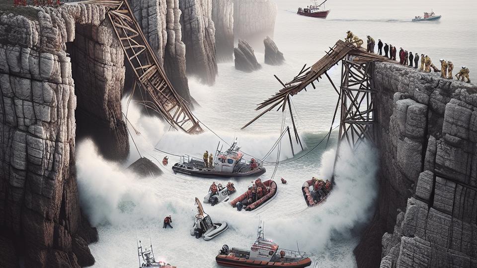 В Сантандере обрушилась прибрежная пасарела, погибли пять человек