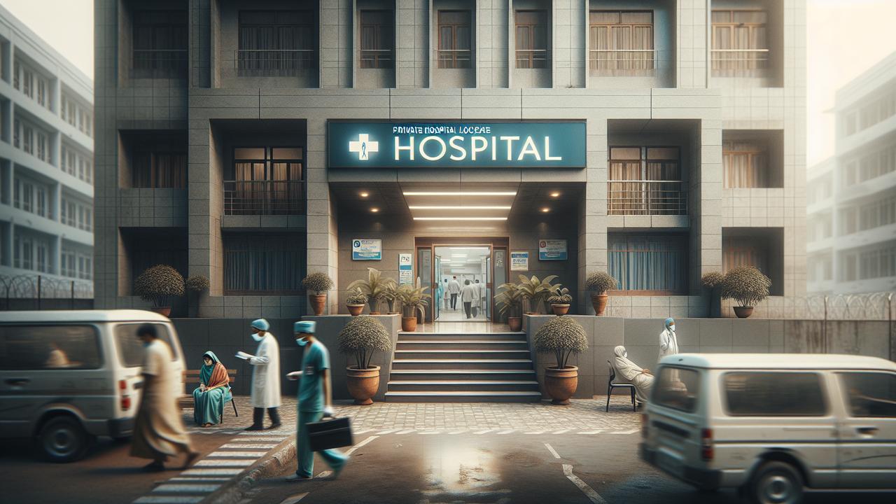 Иллюстрация к статье: Больница в Баррасате как ключевой очаг