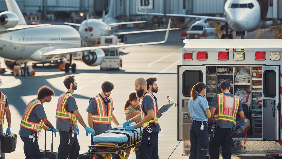 Иллюстрация к статье: Луис Миñано выполняет экстренные рейсы более 20 лет