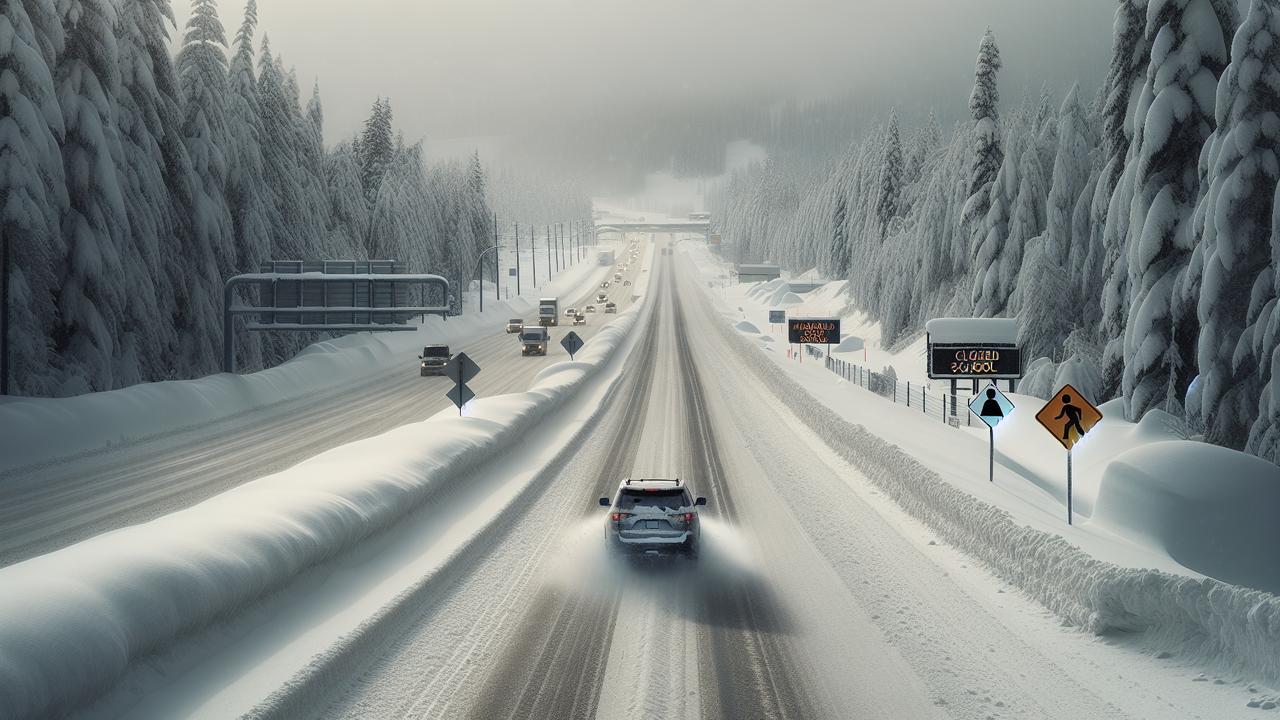 Иллюстрация к статье: Наводнения и закрытые трассы