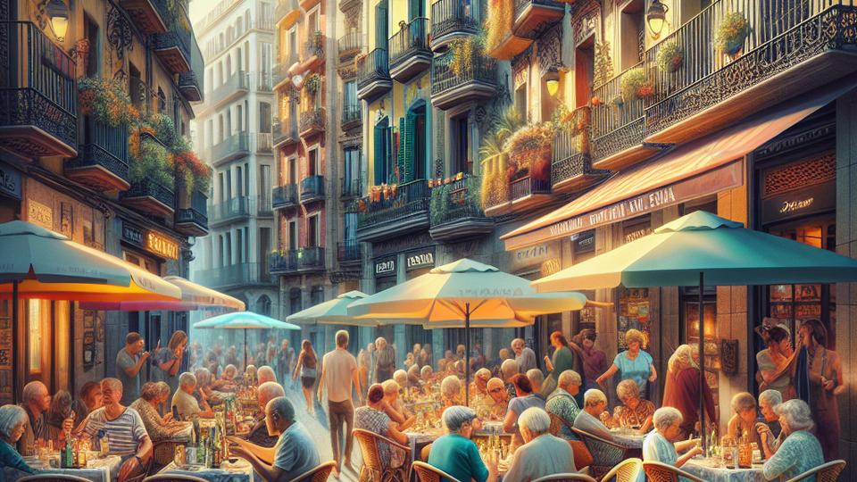 Иллюстрация к статье: Занятость в туризме Барселоны в 2024 году достигла 164 510 человек