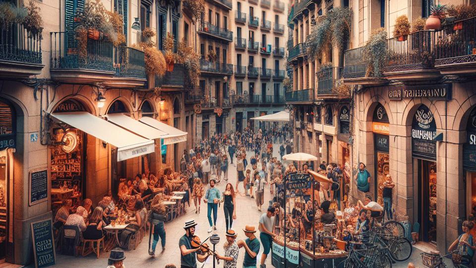 Иллюстрация к статье: Сравнение показателей туризма Барселоны с 2019 и 2020 годами