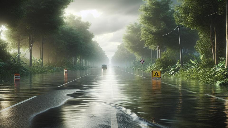 Непогода закрыла 99 дорог в Испании из-за наводнений и снега