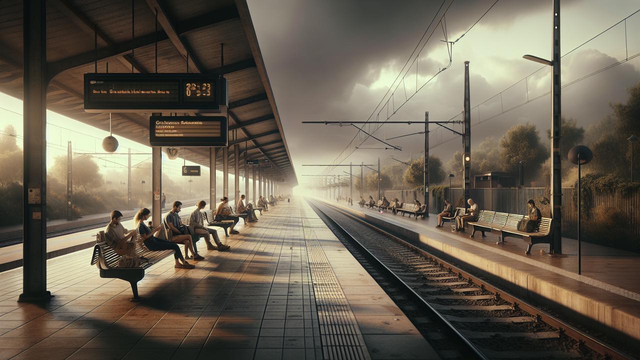 Rodalies снова ограничивает движение после обрушения на линии R1