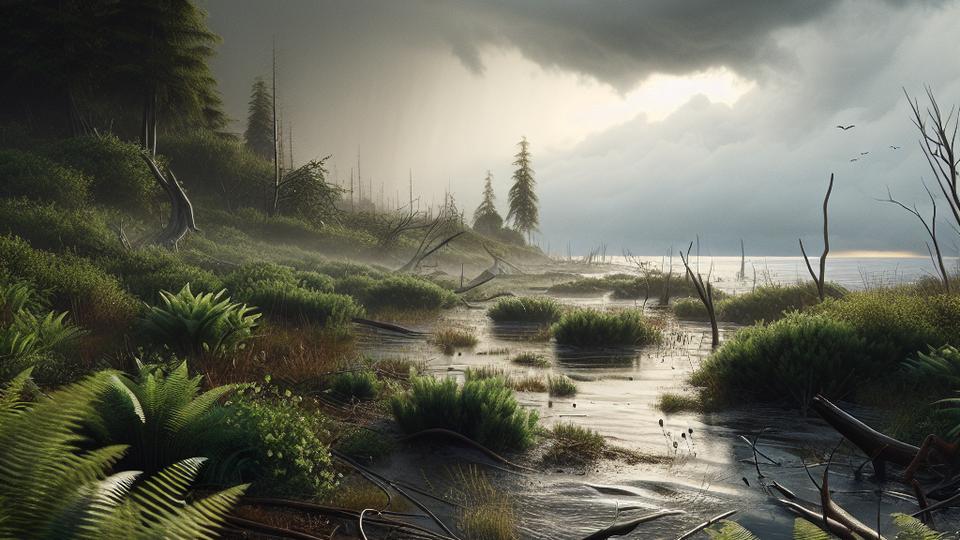 Иллюстрация к статье: Атлантические циклоны и струйное течение