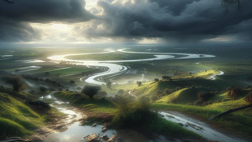 Иллюстрация к статье: Рекордные объемы осадков и уязвимые регионы