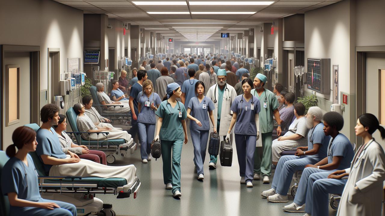 Экстренные службы больницы Ла Паз в Мадриде объявили суточную забастовку