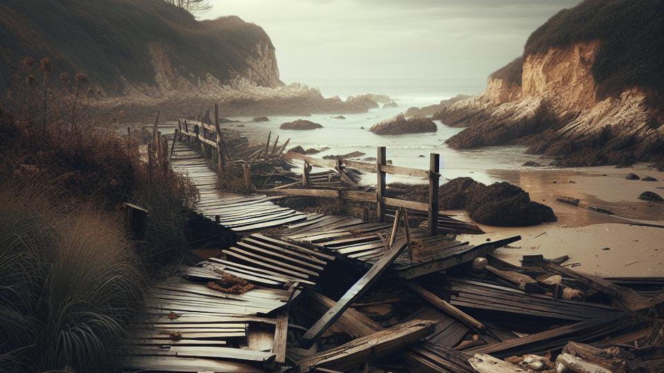 В Сантандере рухнула прибрежная тропа, погибли пять студентов