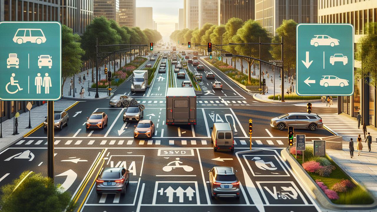 DGT закрыла полосы VAO для электромобилей с одним водителем