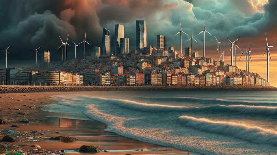 Иллюстрация к статье: Сценарии NEF для Испании до 2070 года