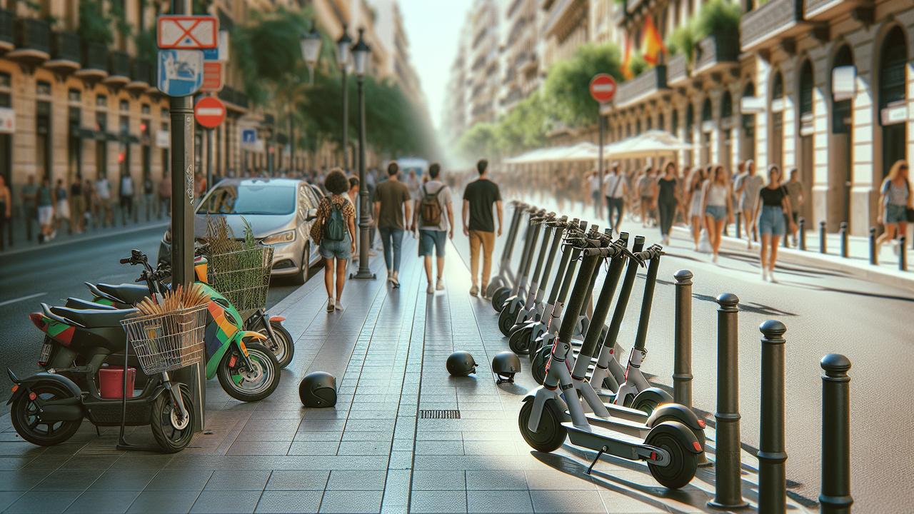 В Испании штрафуют до €1 000 за электроскутер без страховки