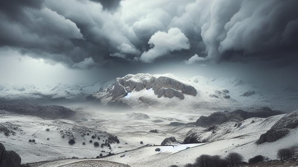 Иллюстрация к статье: Предупреждения Aemet в субботу затронули десять регионов