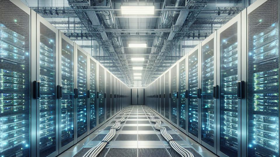 Иллюстрация к статье: Гипермасштабные центры ИИ увеличили вычислительную нагрузку
