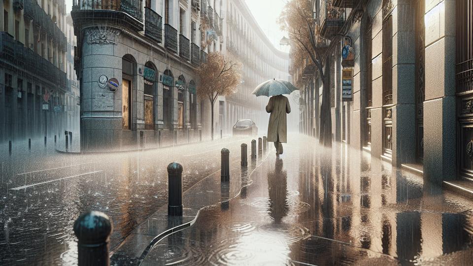 Буря «Леонардо» удерживает дожди в Испании и Мадриде до выходных